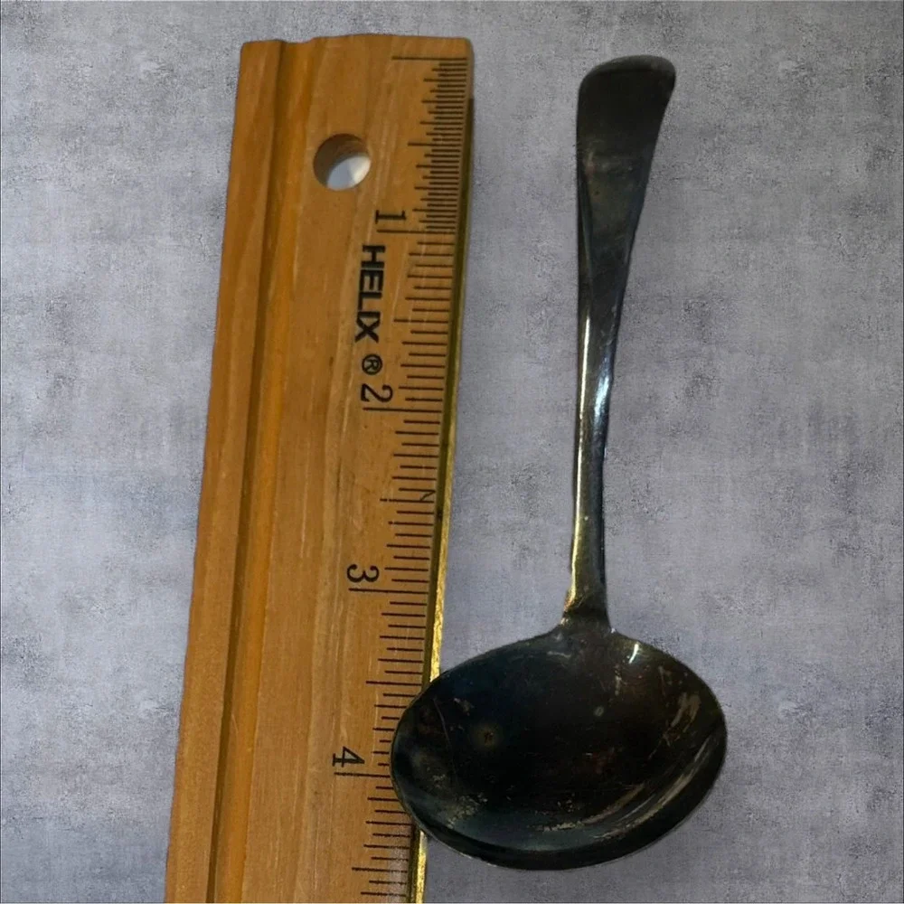Vintage Sauce Ladle, Small -‎ Silver Plate, Made in England